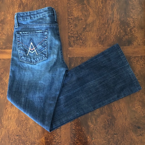 "A"-Pocket 7 For All Mankind Medium-Wash Jeans - Picture 2 of 8